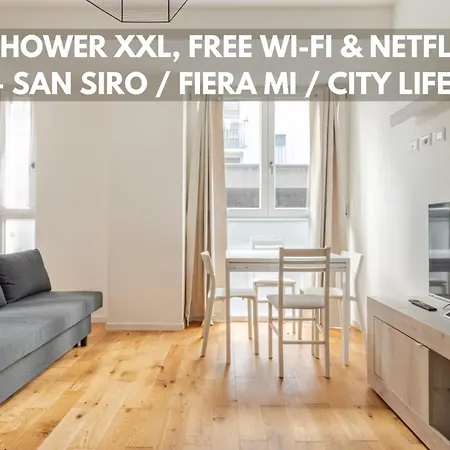 Apartment Crystal Mi With Xxl Shower Milan